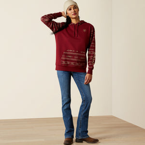 Ariat Women's Ariat Logo 2.0 Printed Hoodie, Montana Print