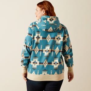 Ariat Women's Ariat Logo 2.0 Printed Hoodie, Agave Southwest Print