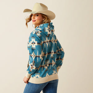 Ariat Women's Ariat Logo 2.0 Printed Hoodie, Agave Southwest Print