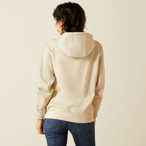 Ariat Women's Stitch Hoodie, Oyster Grey