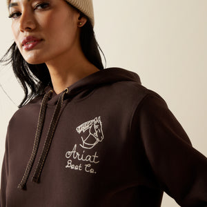 Ariat Women's Stitch Hoodie, Mole