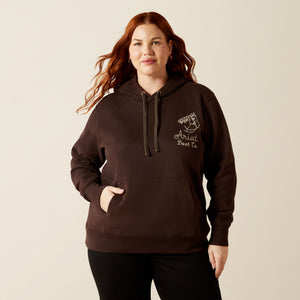 Ariat Women's Stitch Hoodie, Mole