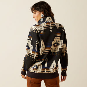 Ariat Women's Sienna 1/2 Zip Sweatshirt, Thornstone Print