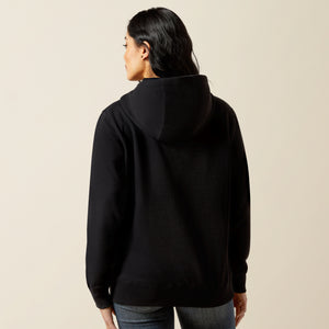 Ariat Women's Booted Logo Hoodie, Black