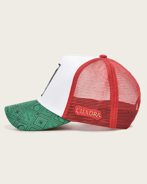 Cuadra Men's Mexico Cap, White