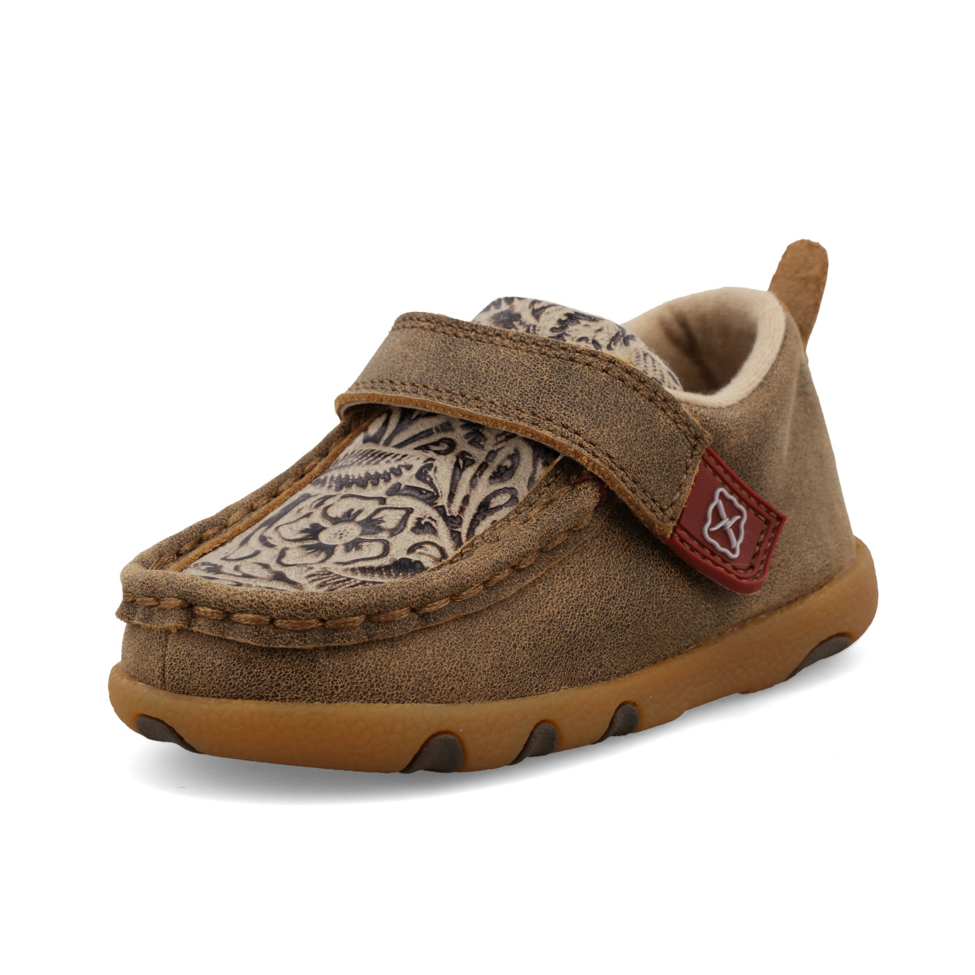 Twisted X Infant Driving Moc, Bomber & Nude Print