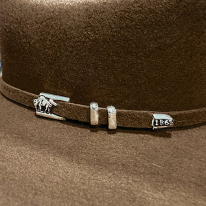 Stetson Men's 4X Apache Cowboy Hat, Mink
