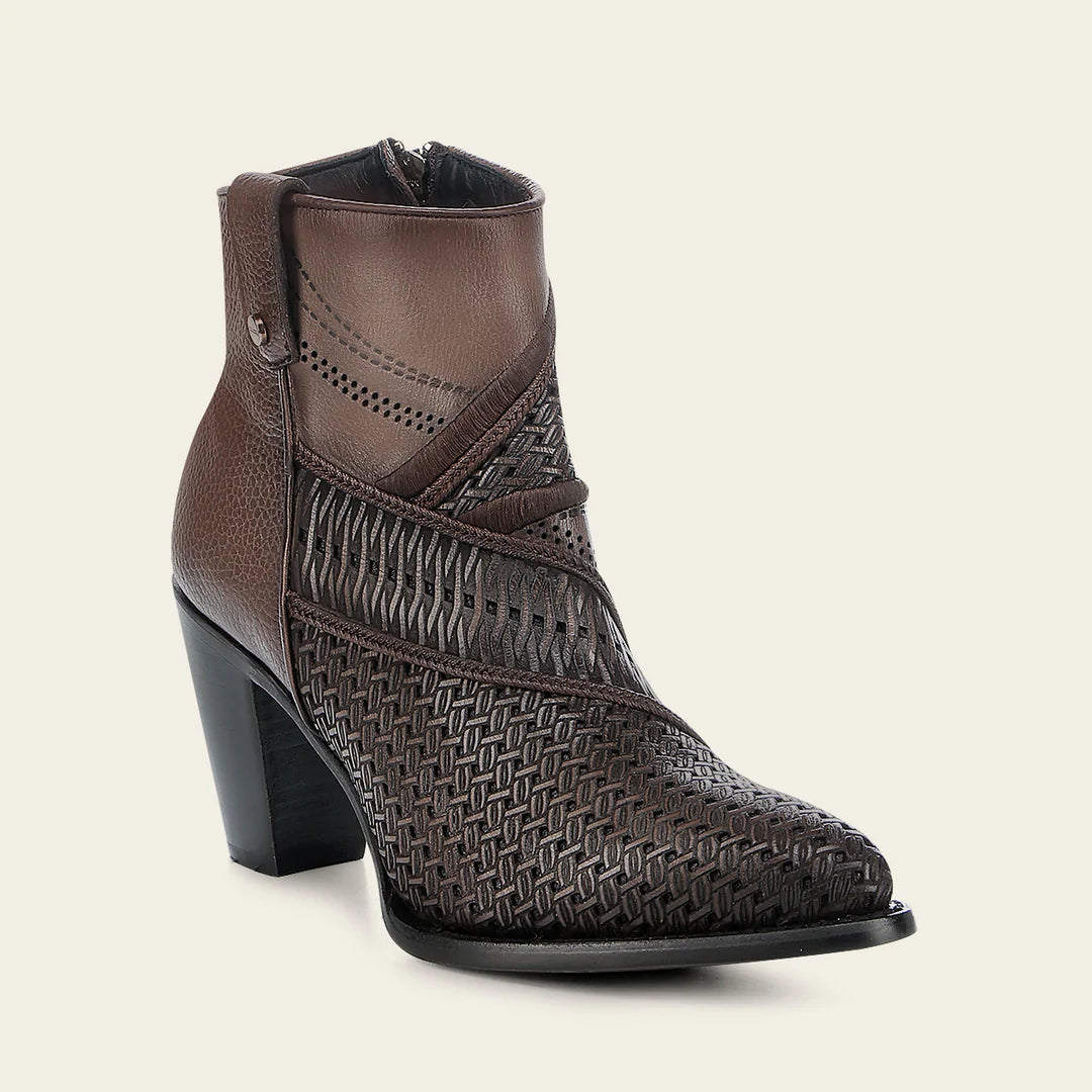 Cuadra Women's Res Crust Taupe Ankle Boot, Brown