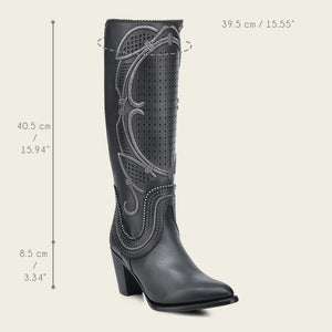 Cuadra Women's Leather Boot, Grey