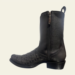 Cuadra Men’s Bovine Leather Boot, Grey