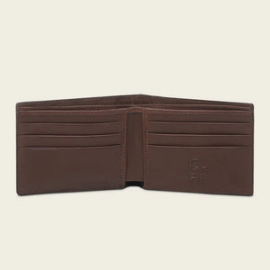 Cuadra Men's Deer Leather Wallet, Honey