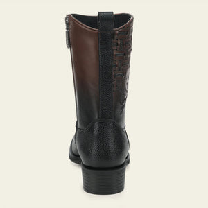 Cuadra Men's Bovine Leather Narrow Square Toe Boot, Brown
