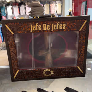 Los Tigres Del Norte 1000X El Jefe Fur Felt Hat, Black