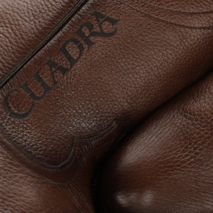 Cuadra Men's Deer Leather Round Toe Boot, Honey