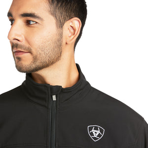 Ariat Men's New Team Softshell MEXICO Jacket, Black