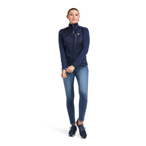 Ariat Women's Fusion Insulated Jacket, Navy/Red