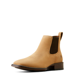 Ariat Men's Booker Ultra Western Boot, Almond Brown