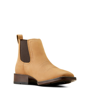 Ariat Men's Booker Ultra Western Boot, Almond Brown