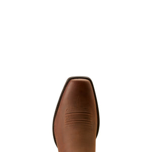Ariat Men's Booker Ultra Square Toe Western Boot, Rough Tan