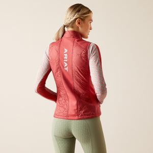 Ariat Women's Fusion Insulated Vest, Slate Rose