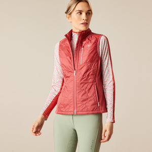 Ariat Women's Fusion Insulated Vest, Slate Rose