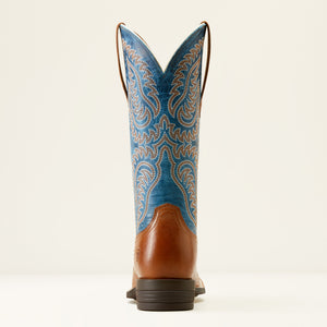 Ariat Women's Cattle Caite Stretchfit Western Boot, Roasted Peanut