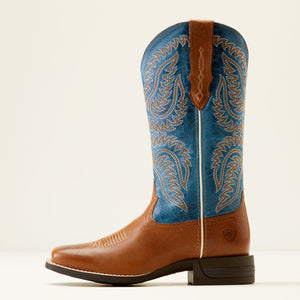 Ariat Women's Cattle Caite Stretchfit Western Boot, Roasted Peanut