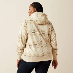 Ariat Women's Ariat Logo 2.0 Hoodie, Sandstone Southwest Print
