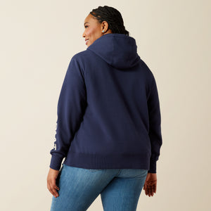Ariat Women's Ariat Logo 2.0 Hoodie, Black Iris
