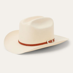 Stetson Men's 10X Primo Cognac Straw Hat, Natural