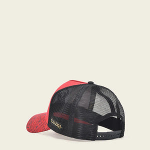 Cuadra Men's Bull Patch Cap, Red