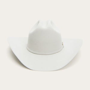 Stetson Men's 6X Skyline Cowboy Hat, Silver Grey