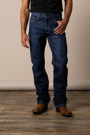 Kimes Ranch Men's Dillon Raw Denim Jean, Dark Wash