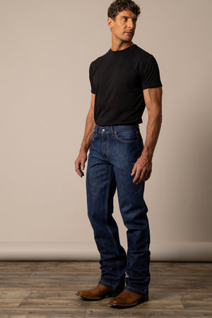 Kimes Ranch Men's Dillon Raw Denim Jean, Dark Wash