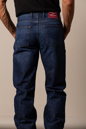 Kimes Ranch Men's Dillon Raw Denim Jean, Dark Wash