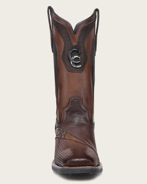 Cuadra Men's Bovine Leather Square Toe Boot, Honey