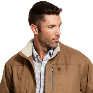 SKU #10028399 Men's Ariat Grizzly Canvas Jacket Cub, Brown
