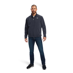 Ariat Men's Thunderbird Team Softshell Jacket, Ebony Gray