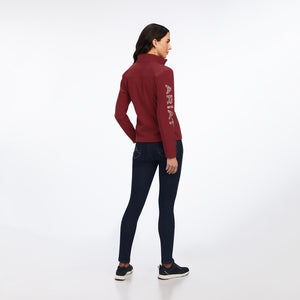 Ariat Women's Aparejo Team Softshell Jacket, Dark Red