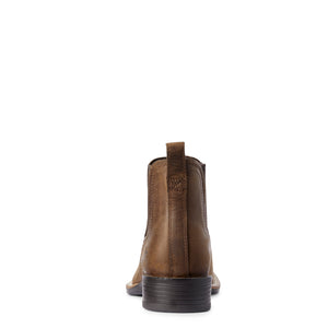 Men's Ariat Booker Ultra Western Boot, Distressed Tan Sku # 10031452