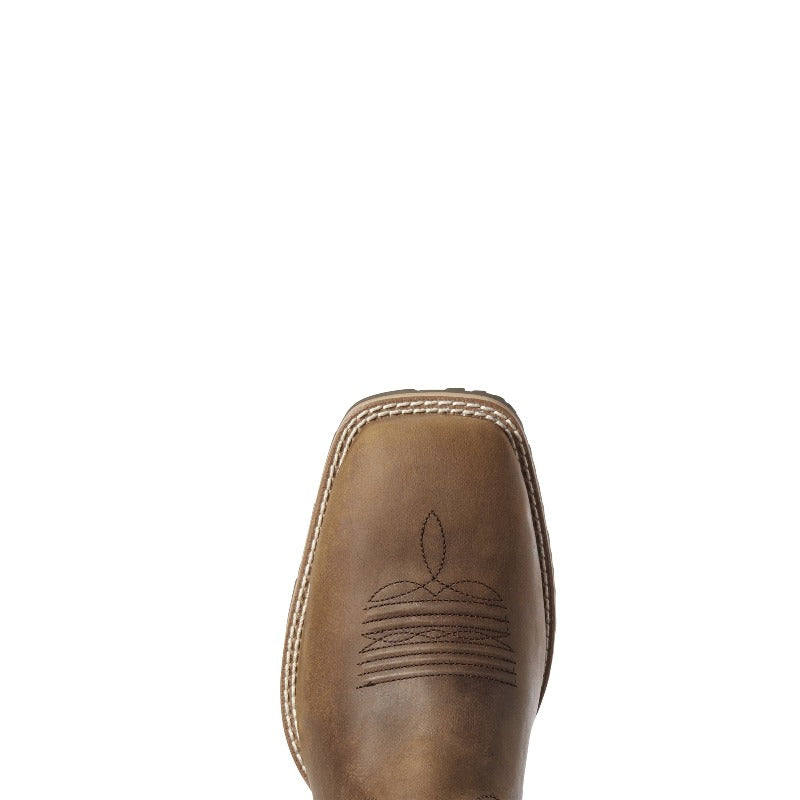 Ariat Men's Hybrid VentTEK Western Boot, Distressed Tan