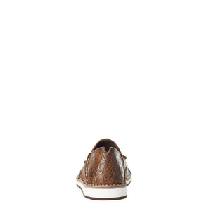 Ariat Women's Floral Emboss Cruiser, Brown