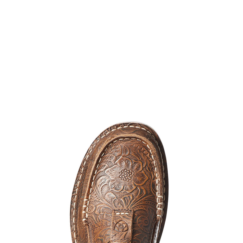 Ariat Women's Floral Emboss Cruiser, Brown